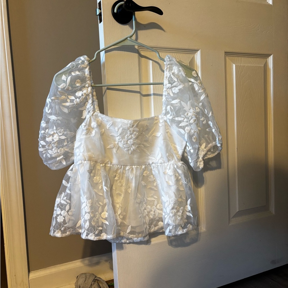 Altered state white top